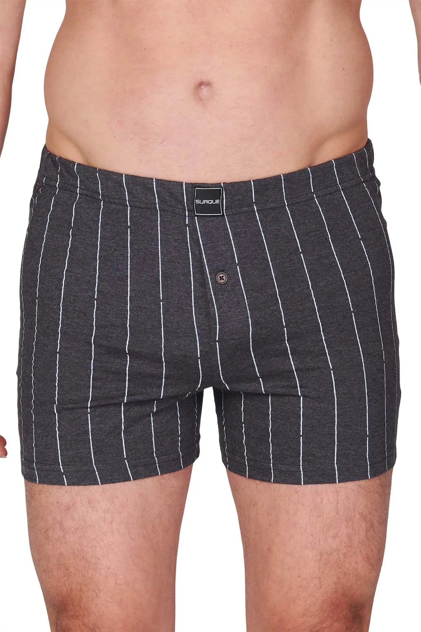 Sliponline Suaque/Ginosanti wijde heren boxershort - Streep