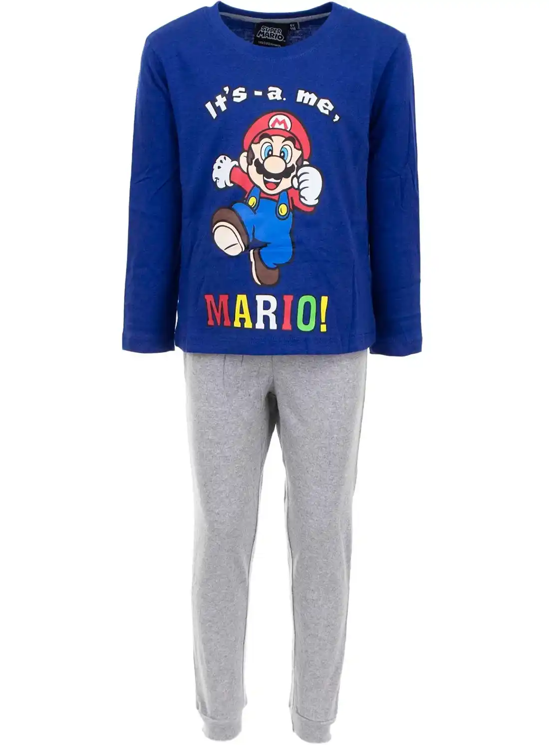 Sliponline Super Mario jongens pyjama - Blauw - 2001