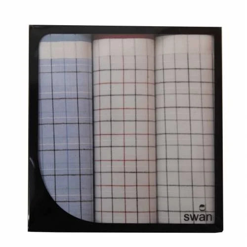 Sliponline Swan 3 stuks - Heren zakdoeken Abel