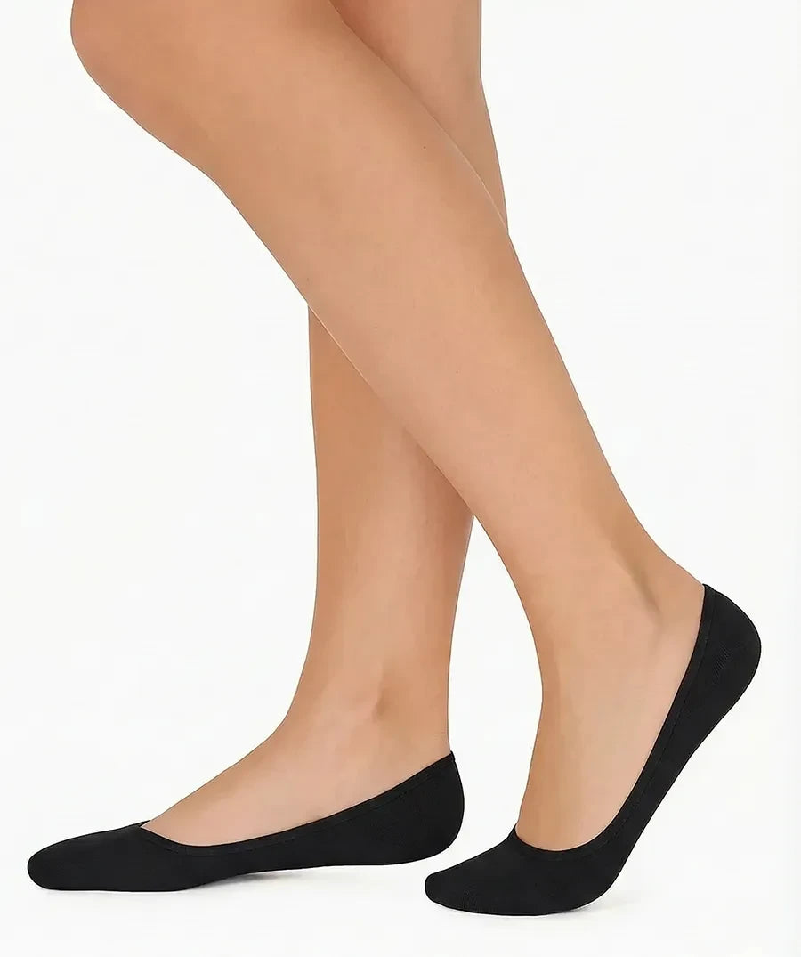 Sliponline Teckel 2 paar - Sock Footies sokken - Kousenvoetjes