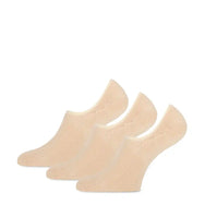 Sliponline Teckel 3-pack - Invisible Footies sokken met badstof zool
