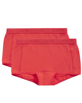 Sliponline Ten Cate 2-pak meisjes boxershorts Organic 31986