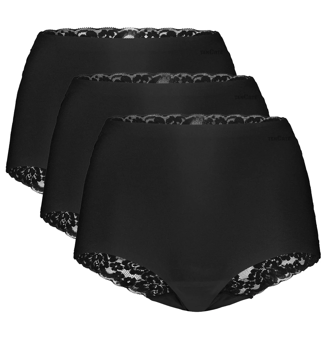 Sliponline Ten Cate 3-pack secrets kanten high waist slip - 60828