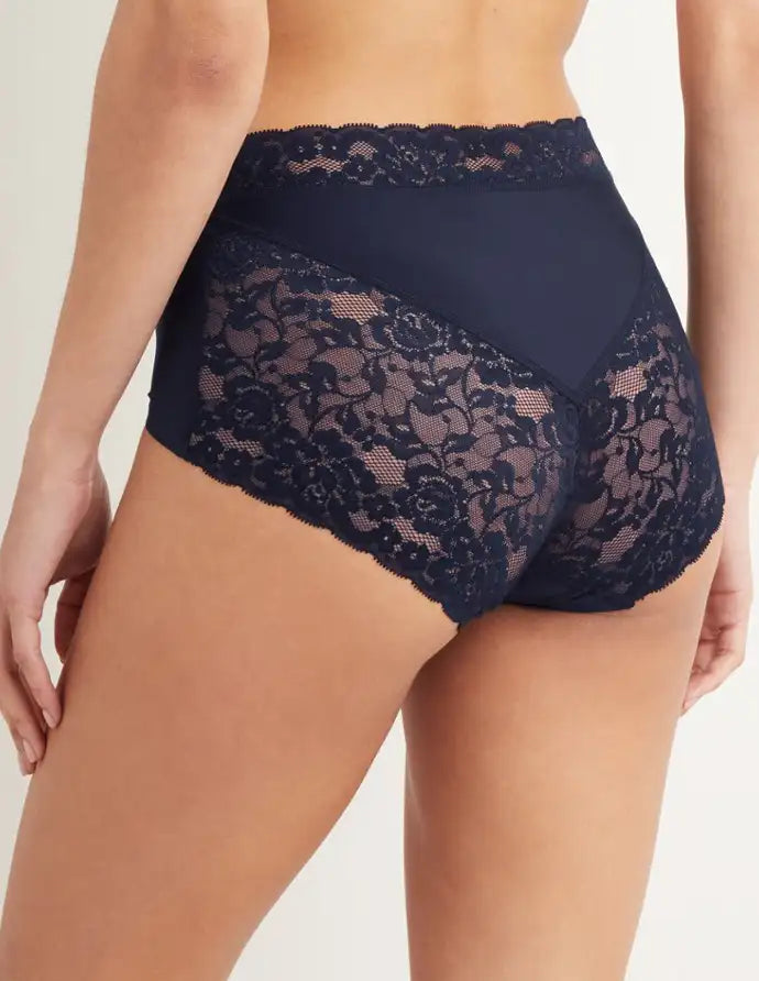 Sliponline Ten Cate dames secrets kanten Highwaist/ taille slip - 31758