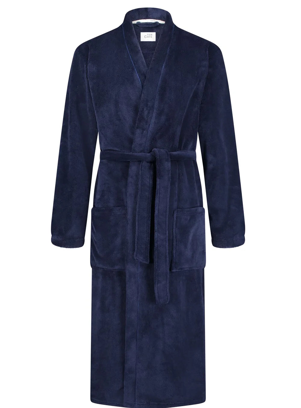 Sliponline Ten Cate Heren badjas Fleece - Navy