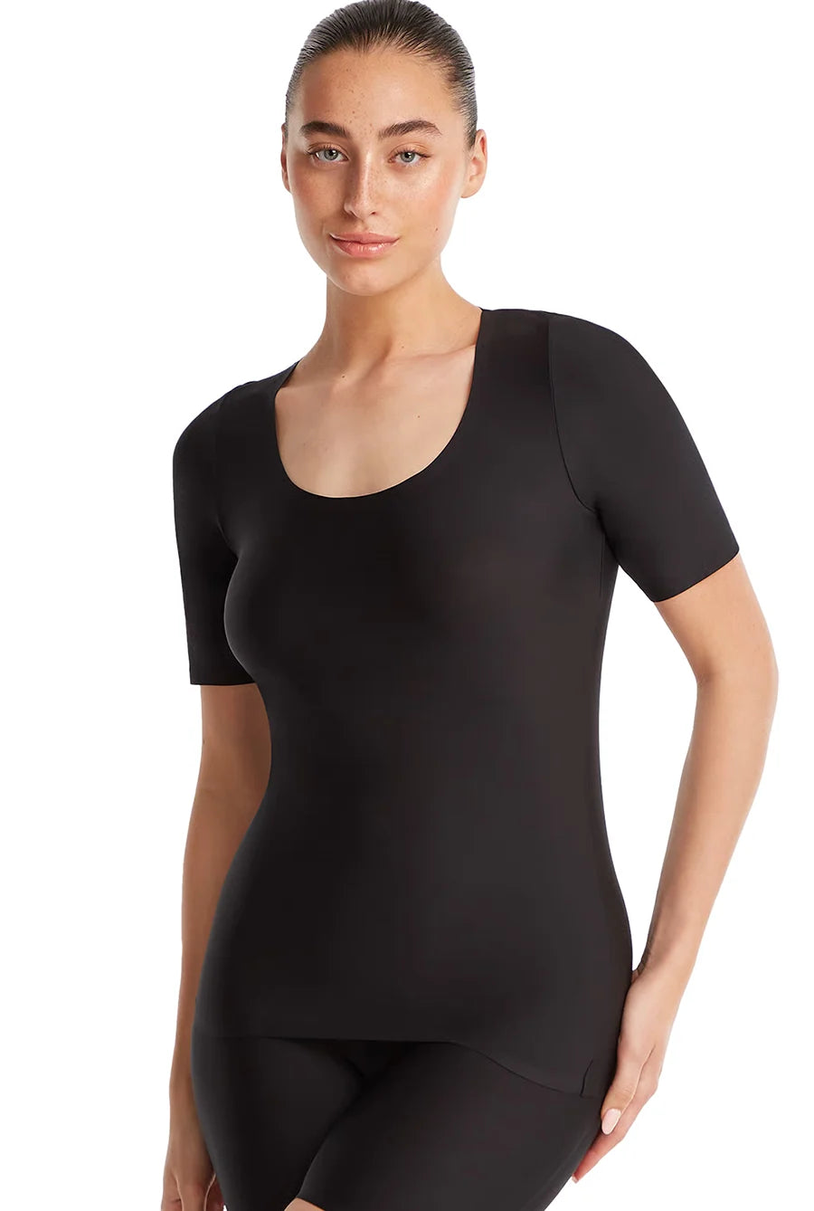 Sliponline Ten Cate Secrets Onzichtbaar ondershirt dames korte mouw - Naadloos