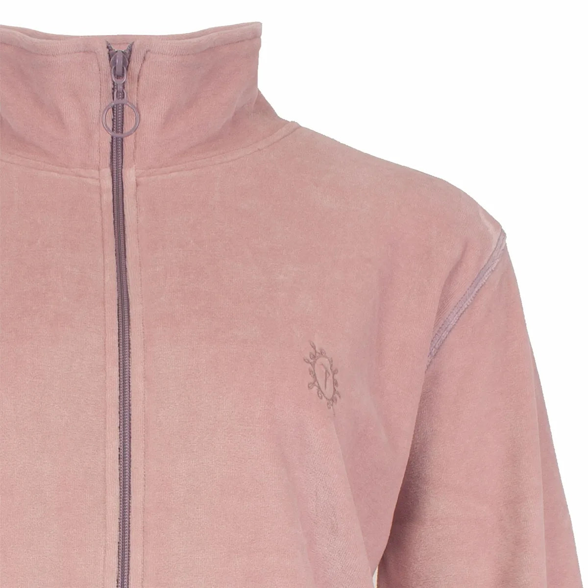 Sliponline Tenderness dames huispak Velours - Winter pink