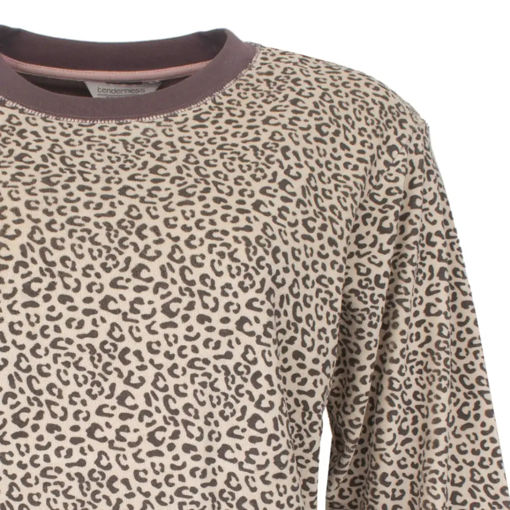 Sliponline Tenderness dames pyjama Badstof - Panter