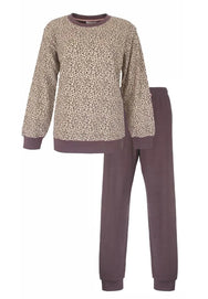 Sliponline Tenderness dames pyjama Badstof - Panter
