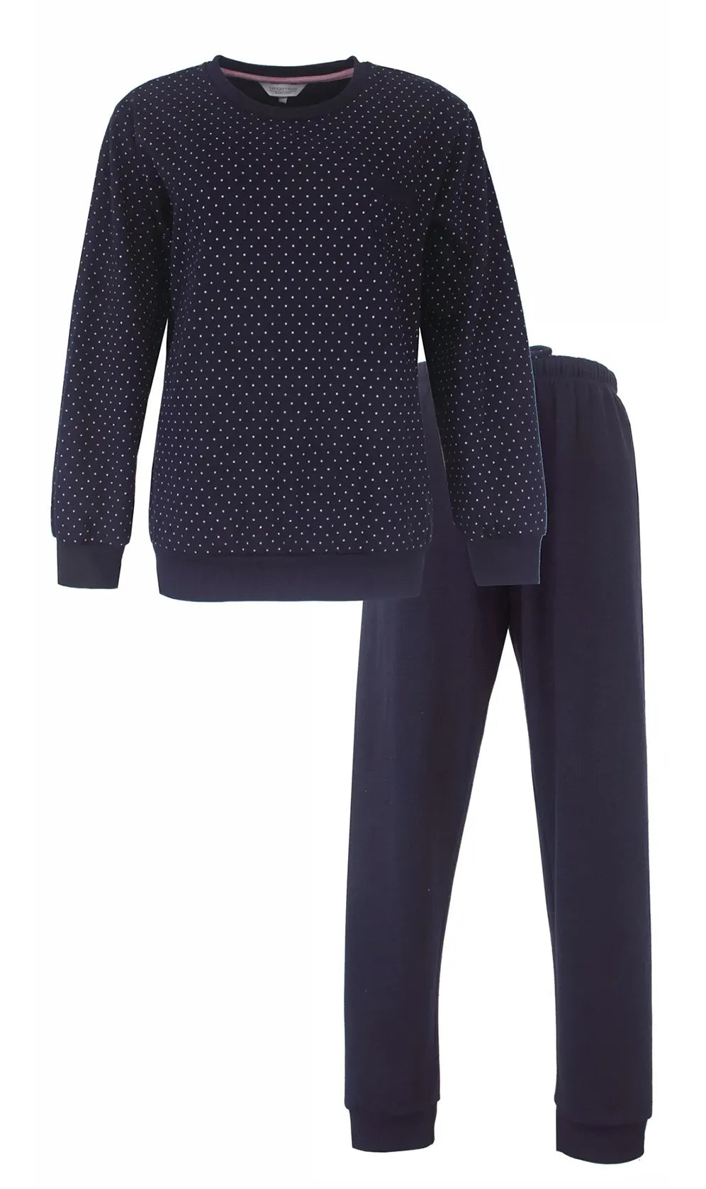 Sliponline Tenderness fleece dames pyjama - Dark dots