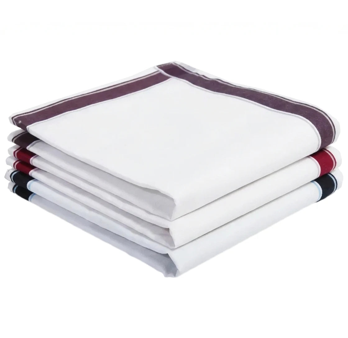 Sliponline Tiseco 12 stuks Heren zakdoeken - Winter Jack