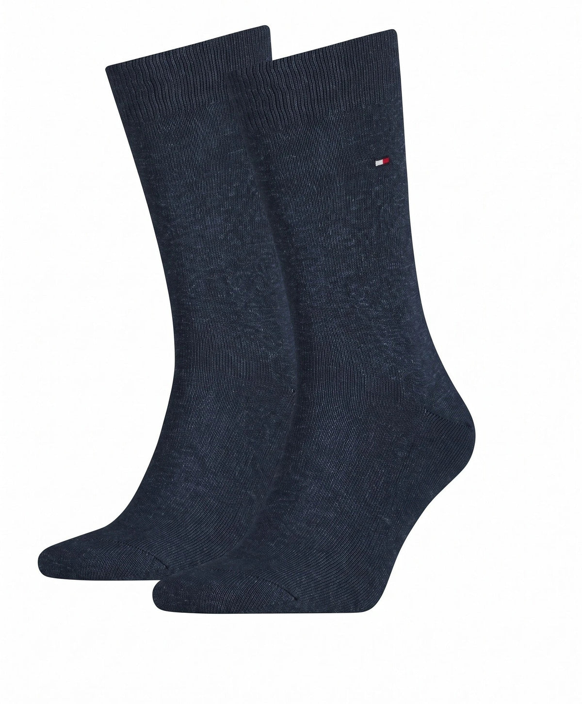 Blauw | voor | Vooraanzicht, blauw – Tommy Hilfiger 2-pack sokken - Heren