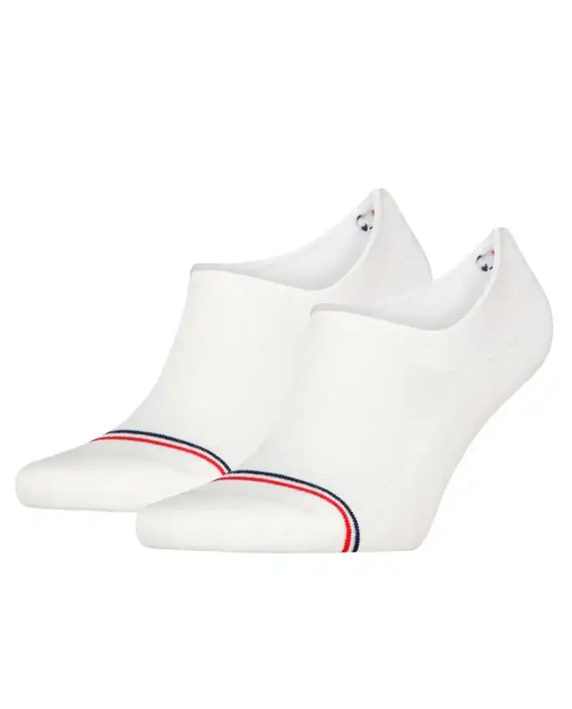 Sliponline Tommy Hilfiger 2-paar Iconic sokken - Footies met badstof zool