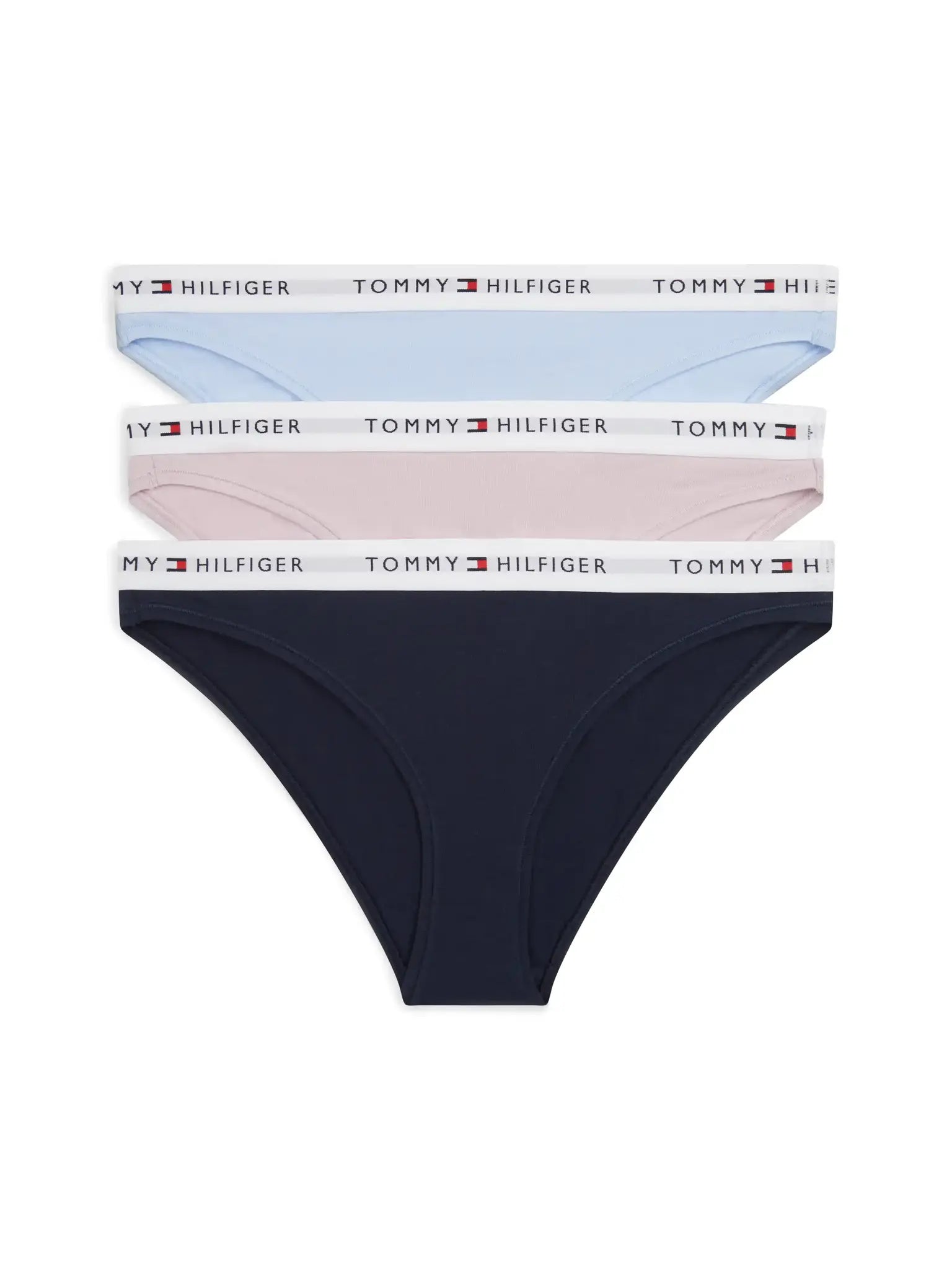 Sliponline Tommy Hilfiger 3-Pack Dames Bikini Slips - Low rise