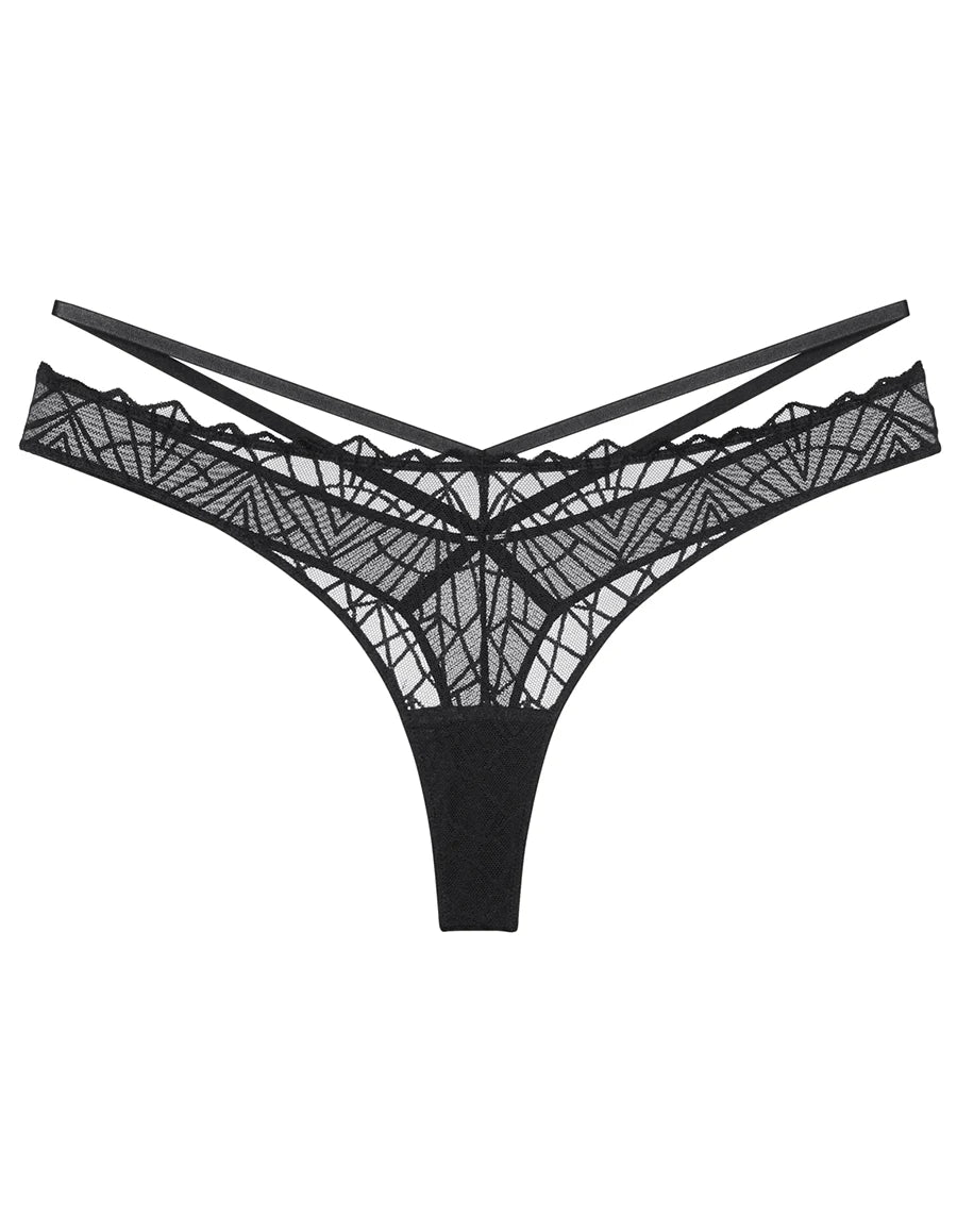 Sliponline Triumph That Night In Vegas String - Kanten lingerie string