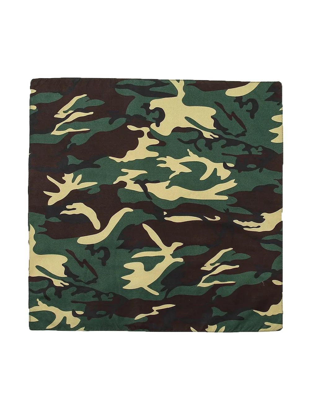 Sliponline Zakdoek Leger print 54x54 cm