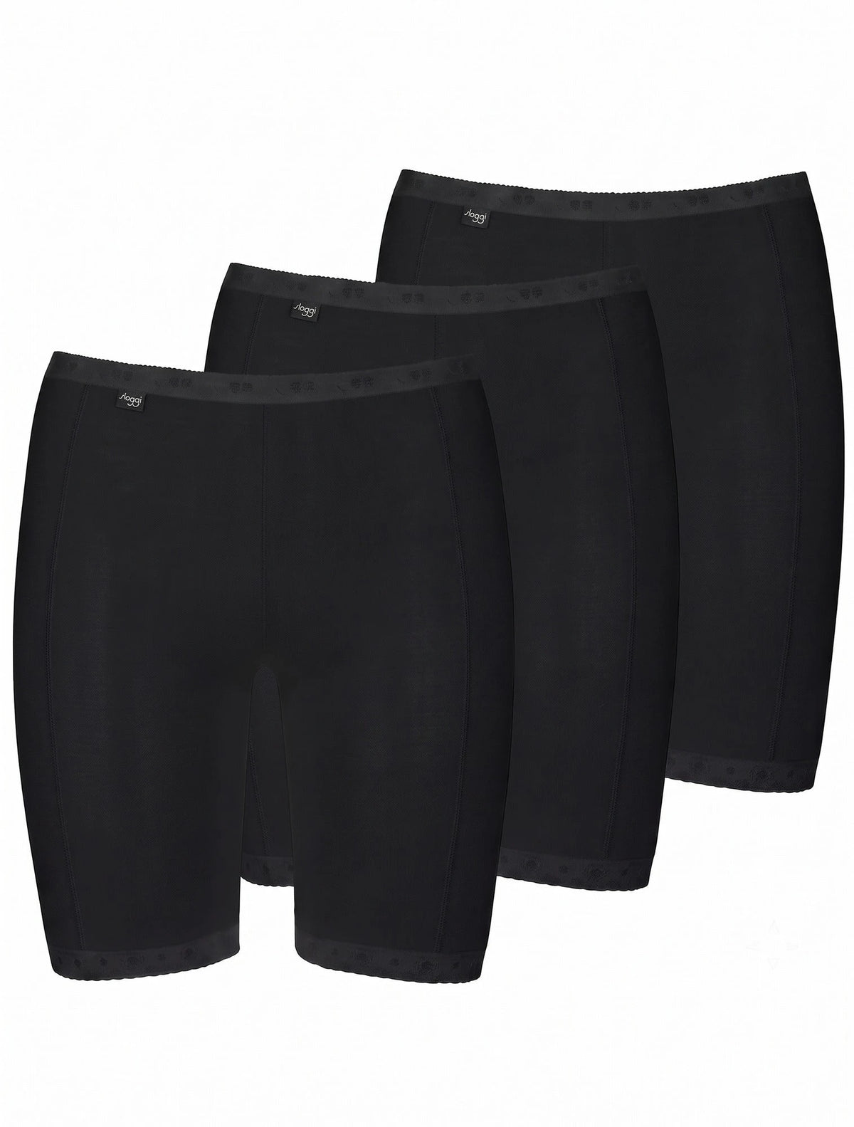 Sloggi 3-pack basic long dames - Lange dames boxershort