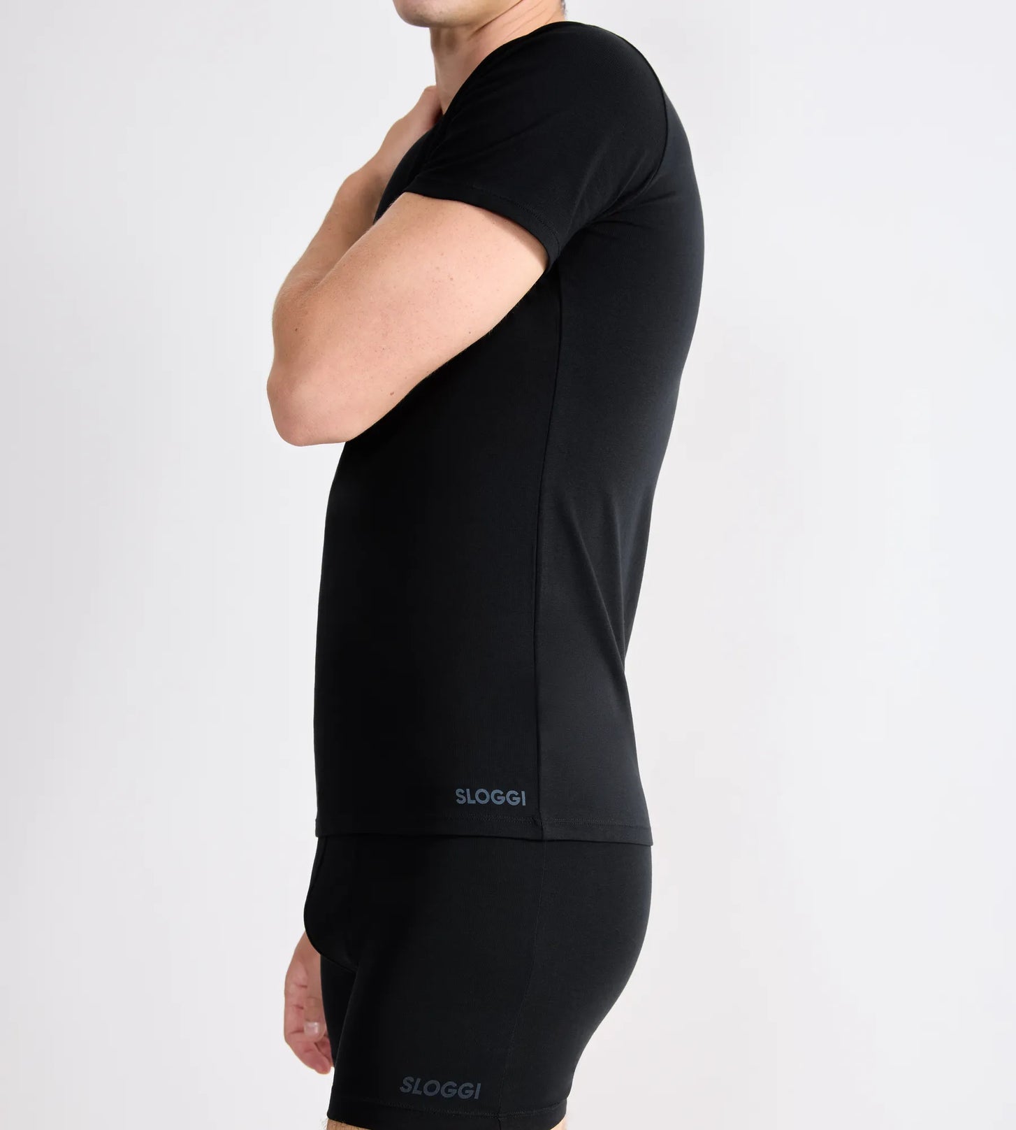 Sloggi Sloggi 2-pack Go Abc heren T-shirts - Ronde hals
