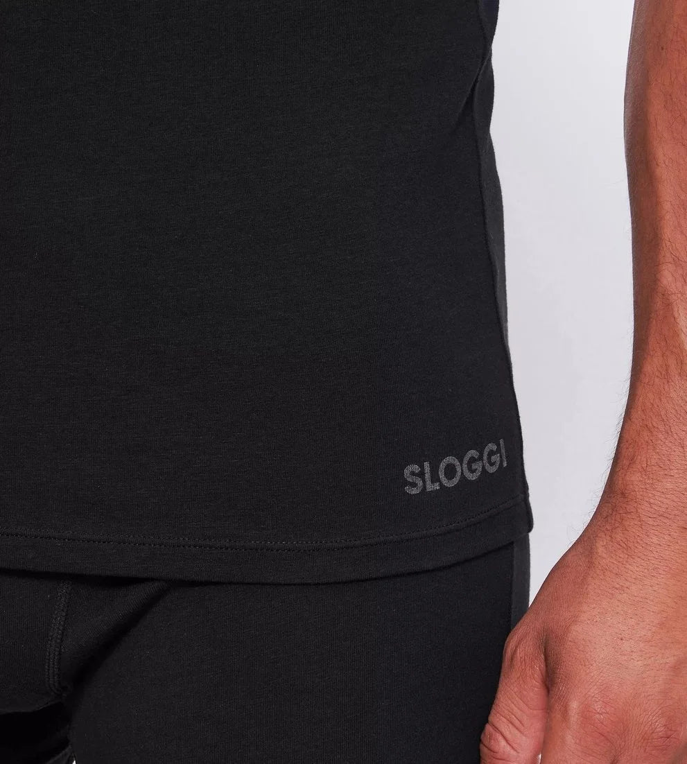 Sloggi Sloggi 2-pack heren hemden - Tanktop GO Abc