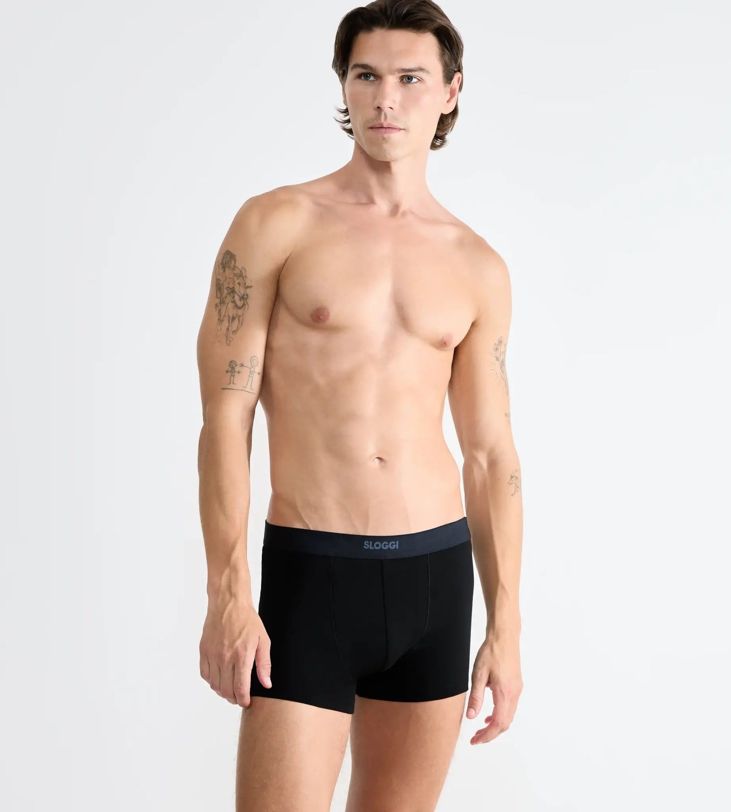 Sloggi Sloggi 2-pack katoenen boxershort heren Ever Ease