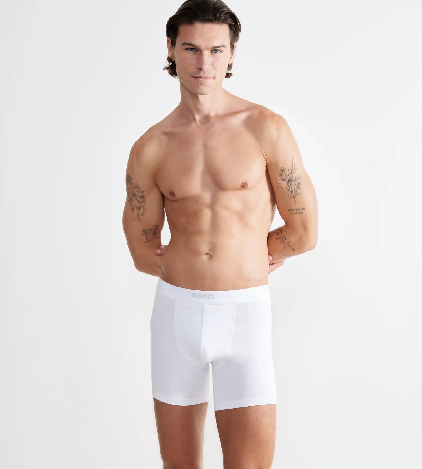 Sloggi Sloggi 2-pack katoenen boxershort heren Ever Ease