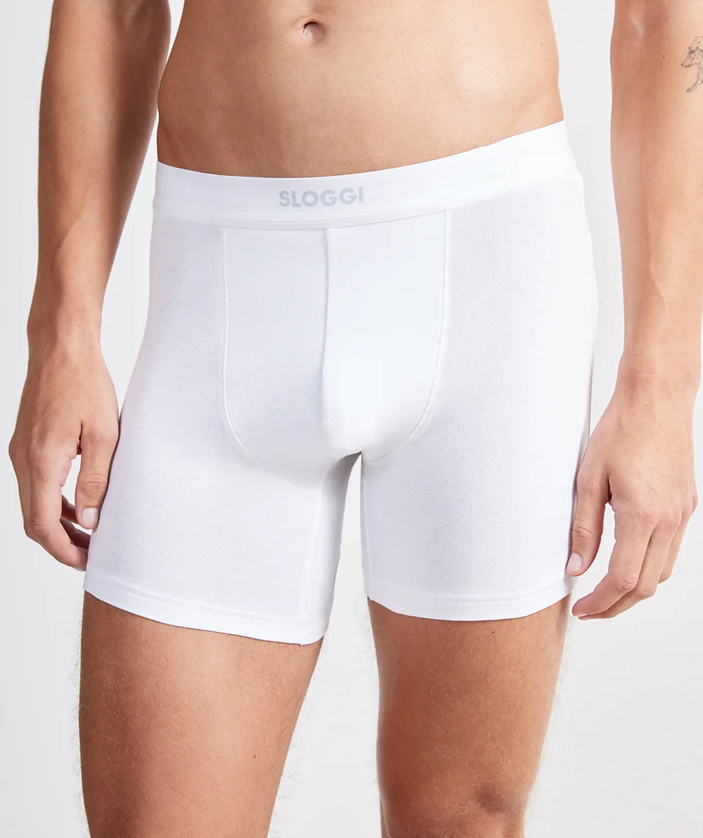 Sloggi Sloggi 2-pack katoenen boxershort heren Ever Ease