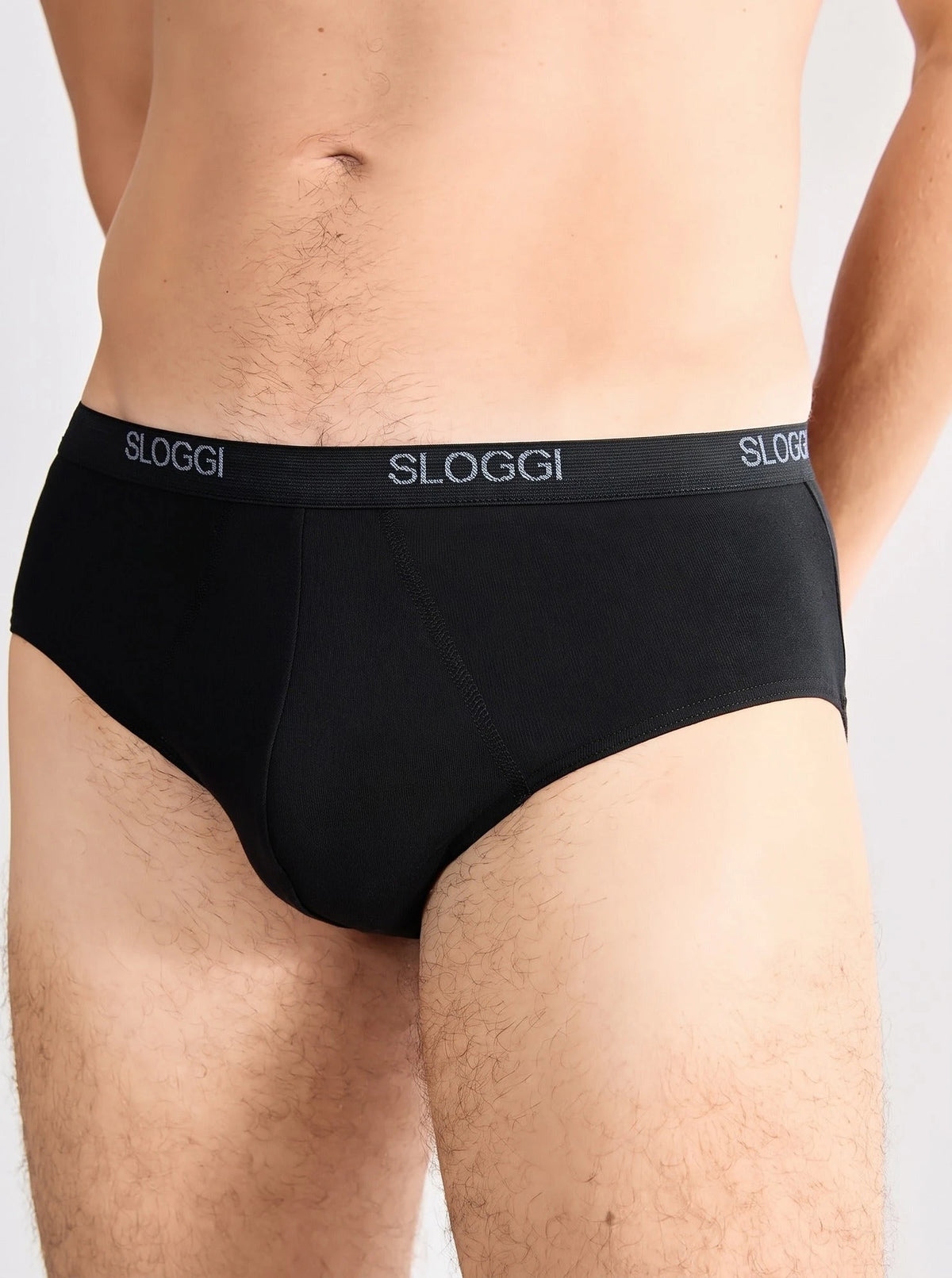 Sloggi Sloggi 2-pak Basic Midi heren slips