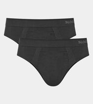 Sloggi Sloggi 2-pak Midi/Brief heren slips - Go Smooth