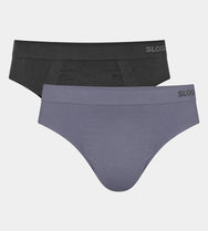 Sloggi Sloggi 2-pak Midi/Brief heren slips - Go Smooth