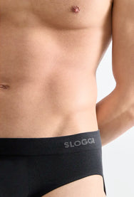Sloggi Sloggi 2-pak Midi/Brief heren slips - Go Smooth