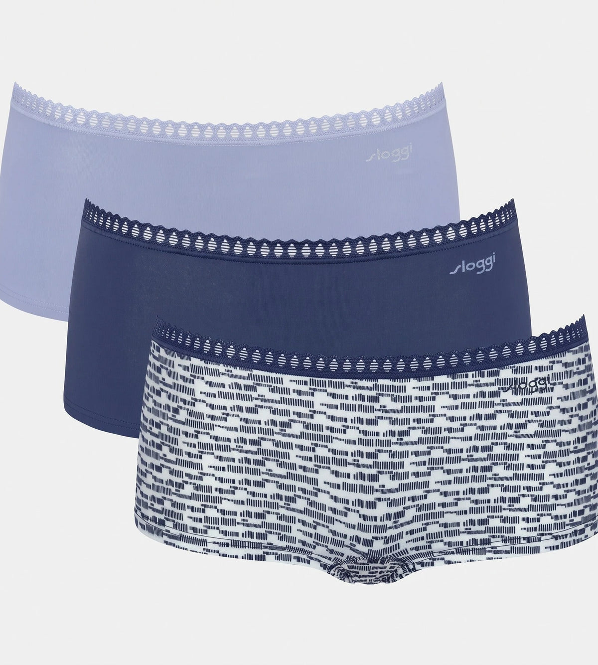 Sloggi Sloggi 3-pack Crush Go dames boxershorts