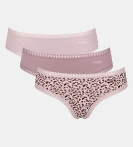 Sloggi Sloggi 3-pack Crush Go dames hipsters