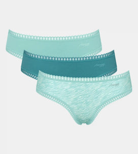 Sloggi Sloggi 3-pack Crush Go dames hipsters
