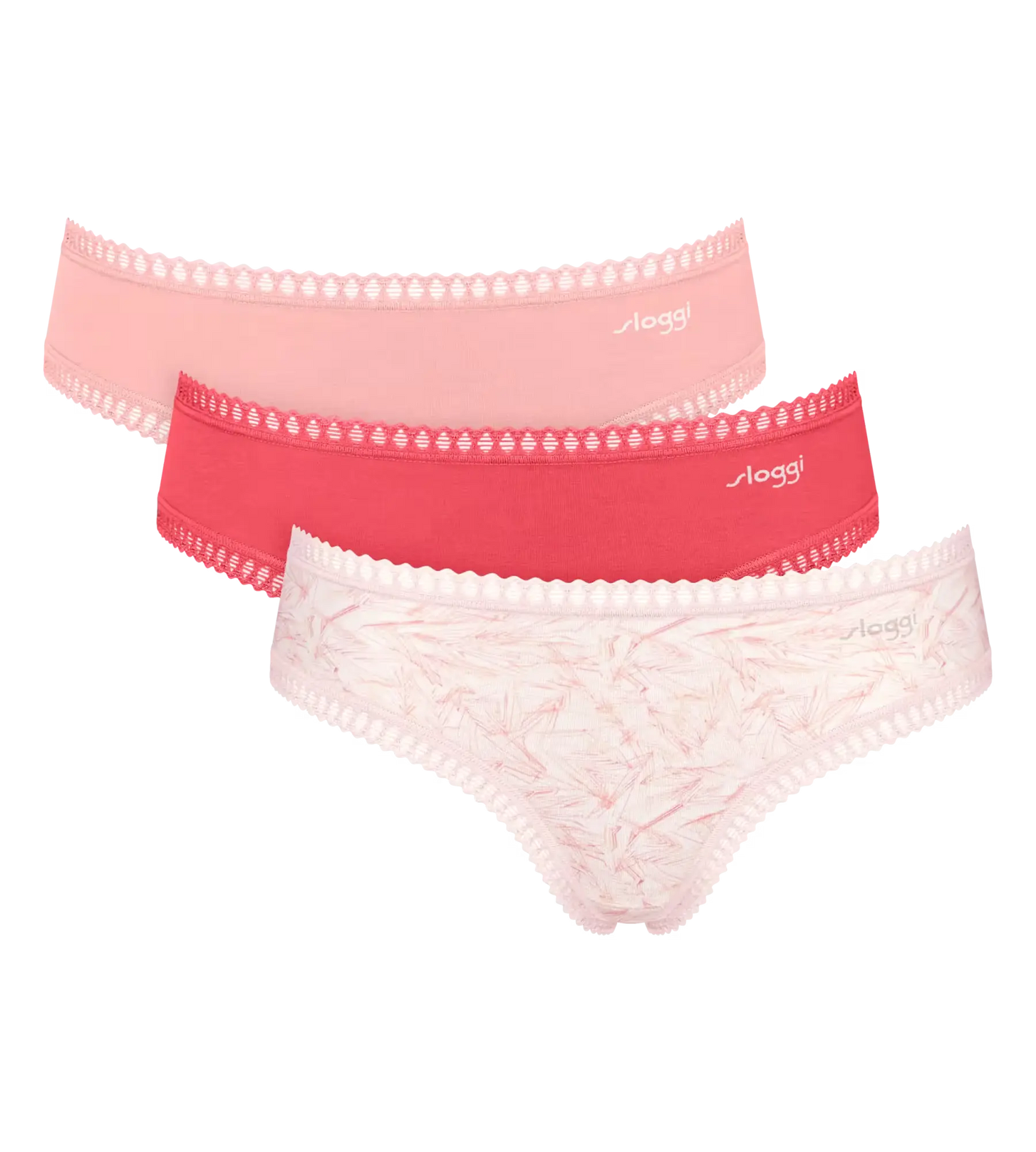 Sloggi Sloggi 3-pack Crush Go dames hipsters