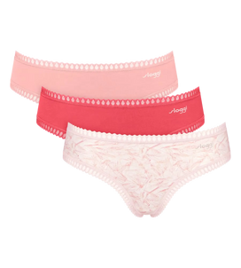 Sloggi Sloggi 3-pack Crush Go dames hipsters