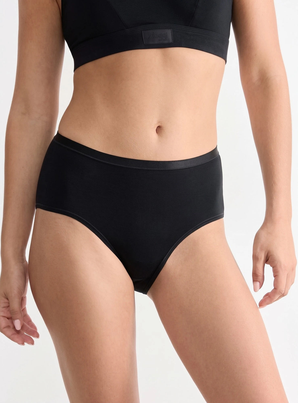 Sloggi Sloggi 3-pack dames Go midi slip - Daily biologisch katoen heup slips