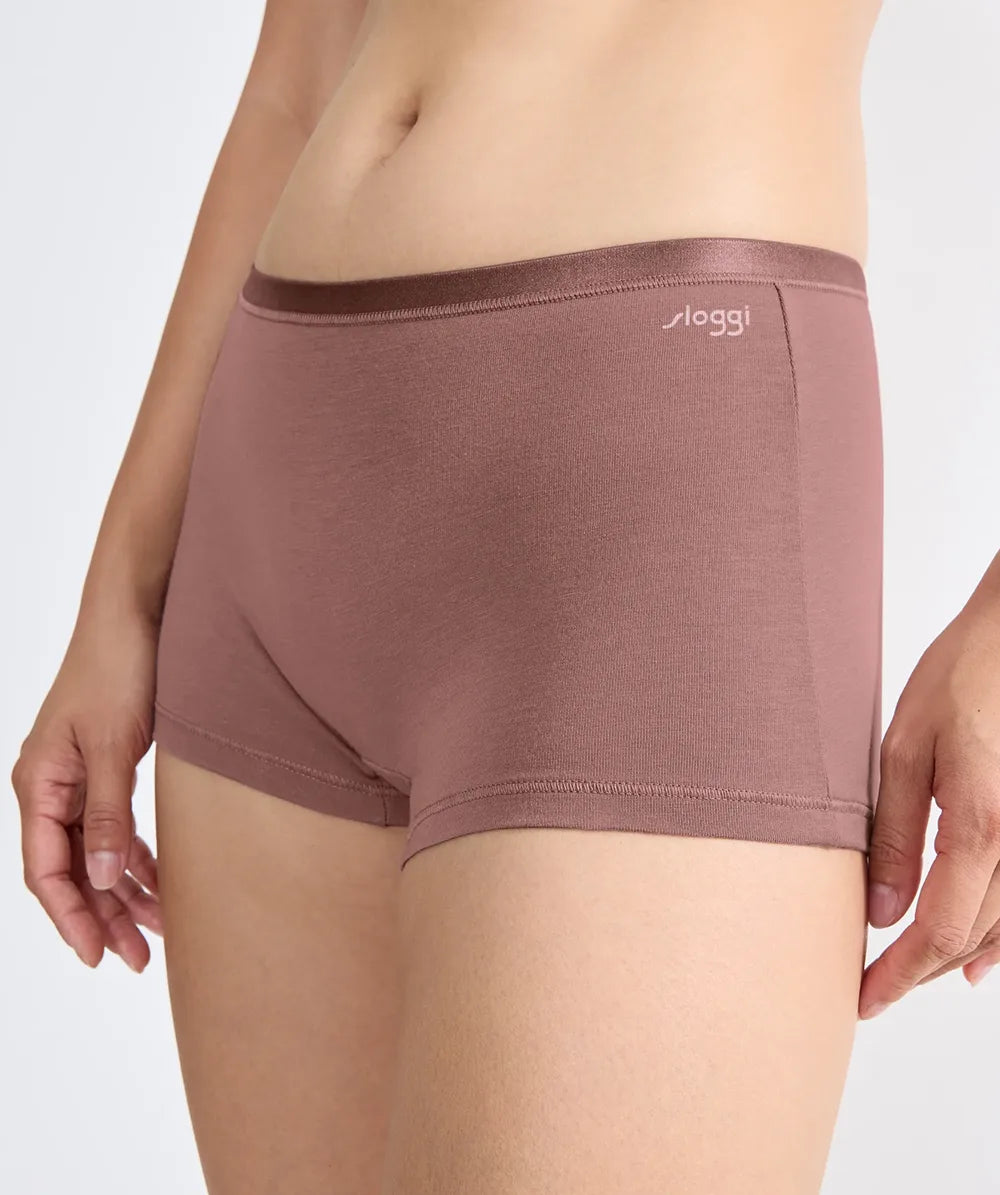 Sloggi Sloggi 3-pack dames Go shorts - Daily biologisch katoenen boxershorts