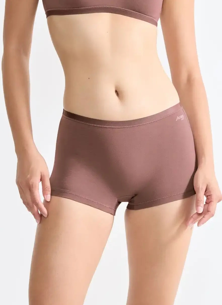 Sloggi Sloggi 3-pack dames Go shorts - Daily biologisch katoenen boxershorts