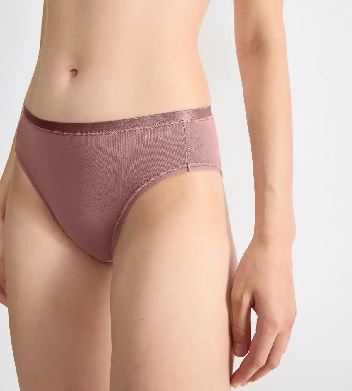 Sloggi Sloggi 3-pack dames Go tai slip - Daily biologisch katoen hoog opgesneden slips