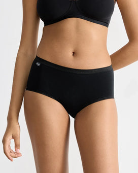 Sloggi Sloggi 4-pack Basic Midi - dames heup slips (3+1 Gratis)