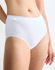 Sloggi Sloggi 4-pack Basic Midi - dames heup slips (3+1 Gratis)