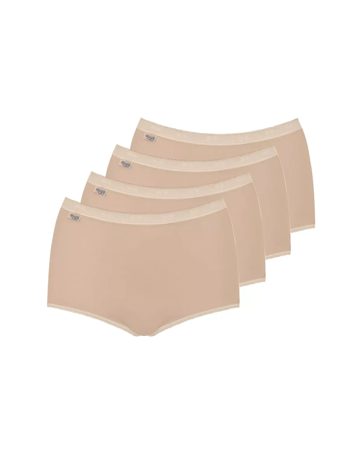 Sloggi Sloggi Basic Maxi 4-Pack dames slip (3+1 Gratis)