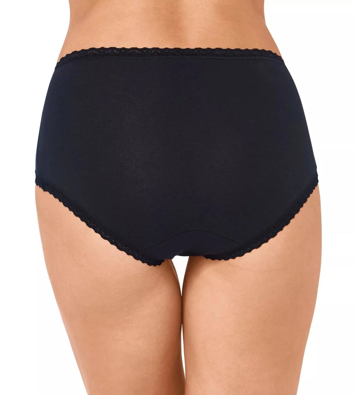 Sloggi Sloggi dames 24/7 kanten midi heup slip - Natural Katoen