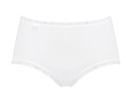Sloggi Sloggi dames 24/7 kanten midi heup slip - Natural Katoen