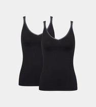Sloggi Sloggi ondergoed dames 2-pack - hemd Basic GO smalle band