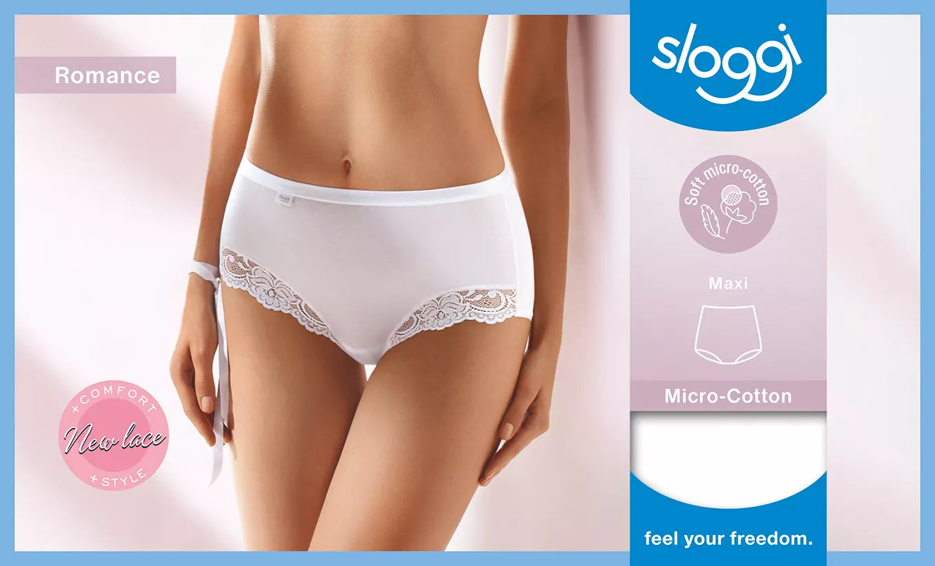 Sloggi Sloggi Romance Maxi - Kanten dames taille slip