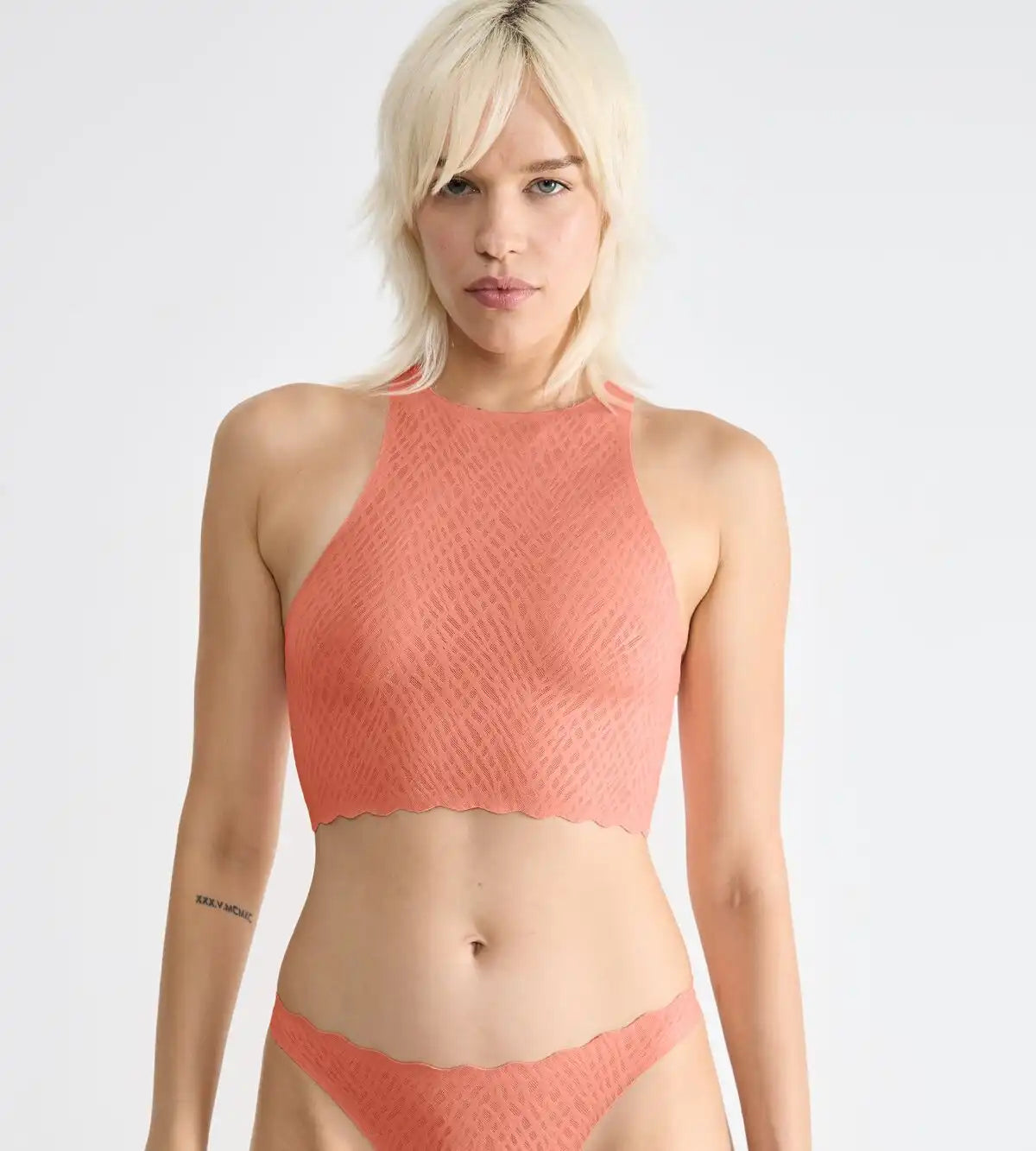 Sloggi Sloggi Zero Feel Kanten Crop top - Bliss