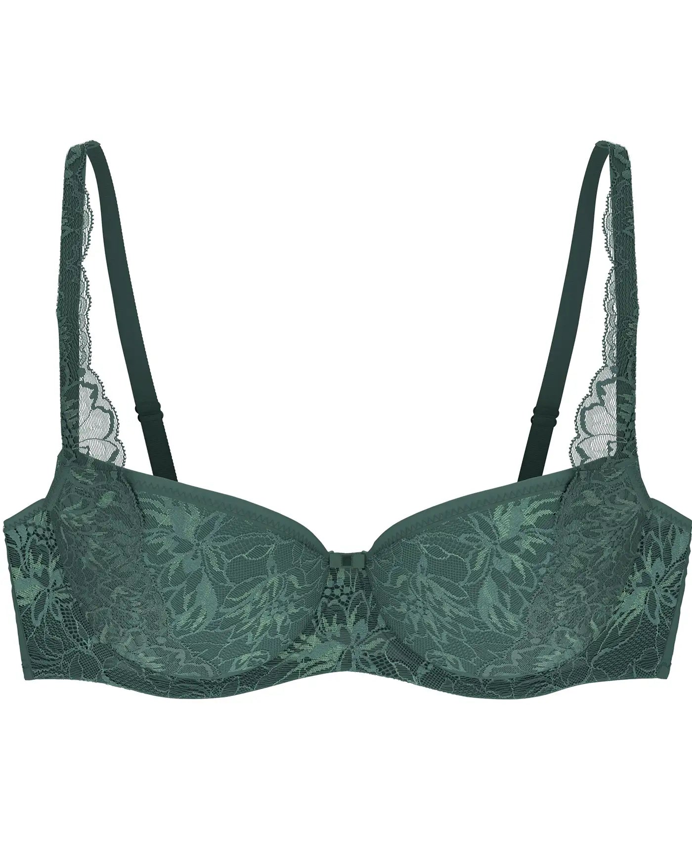 Sloggi TRIUMPH BH Amourette Charm T WHP01 - Smoky green