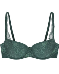 Sloggi TRIUMPH BH Amourette Charm T WHP01 - Smoky green