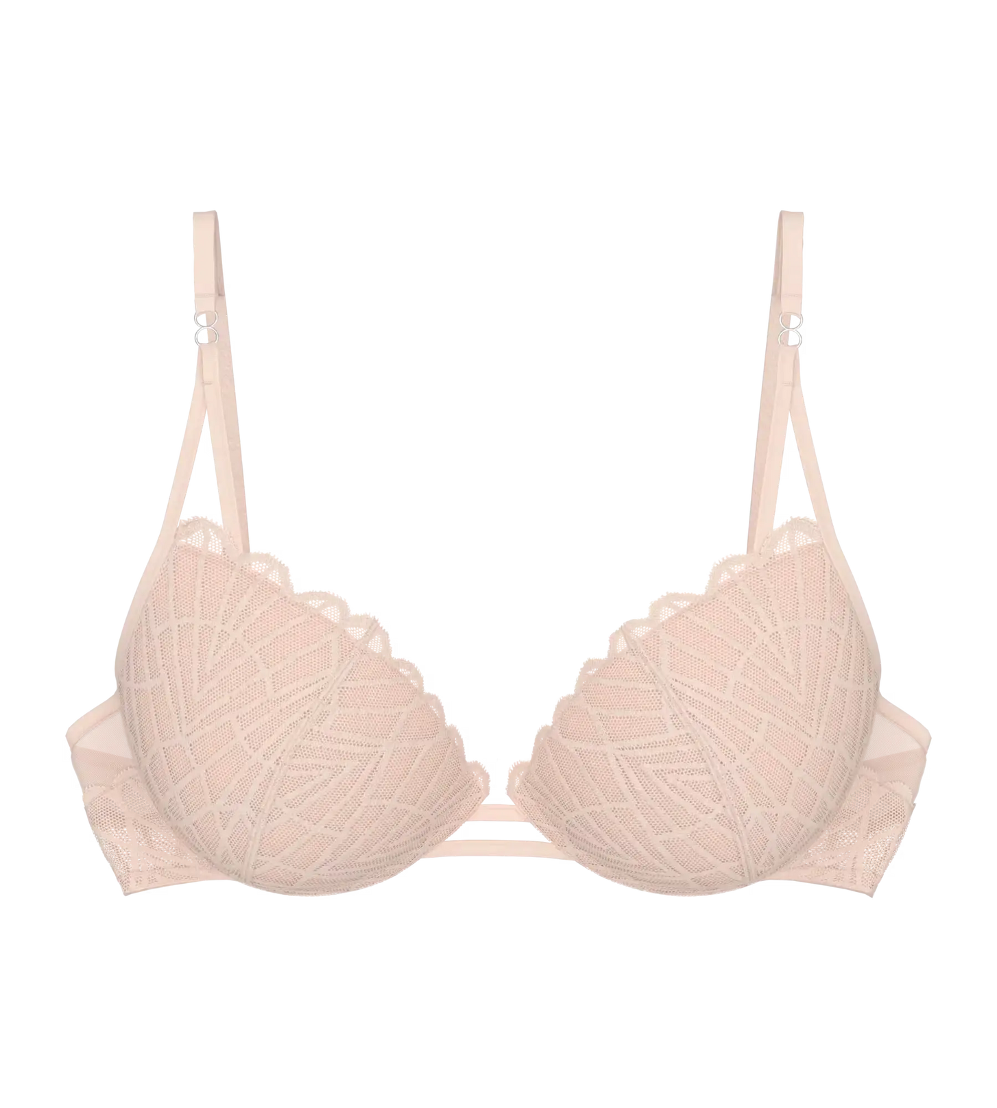 Sloggi Triumph BH - That Night In Vegas - Kanten push up bh - Licht roze